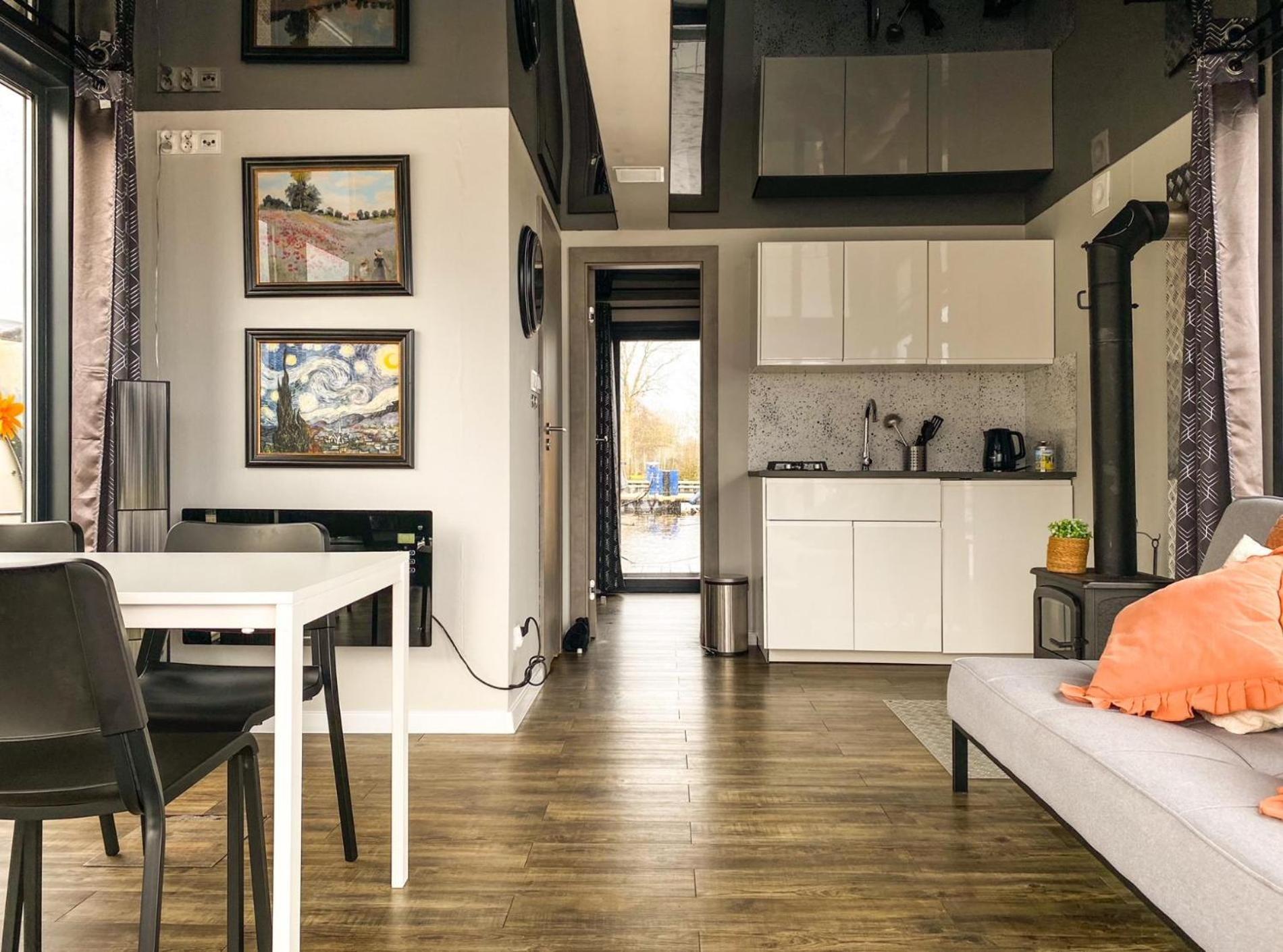 Houseboat Orange Sneekermeer Offingawier Экстерьер фото
